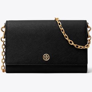 Tory Burch cross body - black - barely used, like new